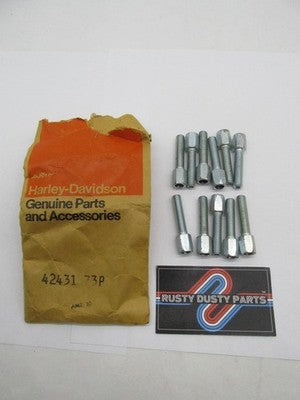 Lot of 11 Harley Davidson Genuine NOS Aermacchi Adjusting Screws 42431