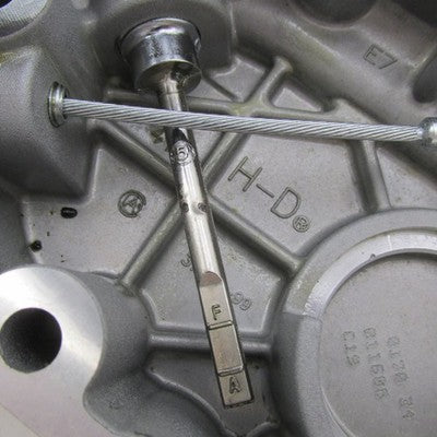 Harley Davidson OEM 5 Speed Trans. Clutch Cable + Side Cover 37082-99