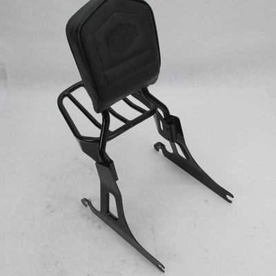 Harley OEM 06-17 Dyna Detachable 22" Tall Sissybar & Rack w/ Embossed