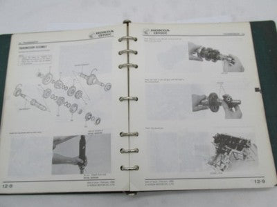 Honda Official Factory 1980-82 CB900C CB900F Shop Service Manual