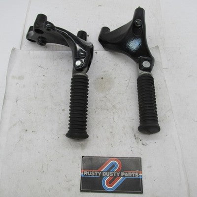 Harley OEM Stock 04-13 Sportster Left Rider & Passenger Footpeg Bracke