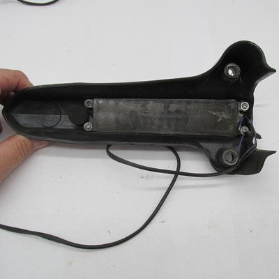 Aftermarket Harley '14+ Touring Gloss Black LED Lighted Lower Fork Leg