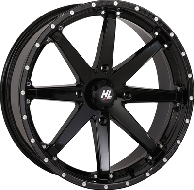 High Lifter HL10 Wheel 15x7 - 4/156 - 5+2 (+40 mm) Gloss Black 15HL10-
