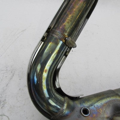 Harley OEM 10-16 Touring Catalytic Exhaust Header w/ Chrome Shields 66