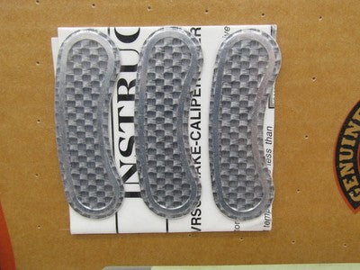 Harley-Davidson Genuine NOS VRSC Carbon Engraved Brake Caliper Insert