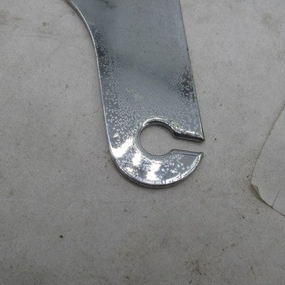 Pair of Harley Chrome 3-Hole Fender Strut Rigid-Mount Sissy Bar Side P