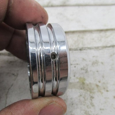 Harley Davidson OEM Chrome Bar & Shield Upper Front Fork Nut Cover Sin