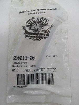 Harley-Davidson Genuine NOS Red Reflector SS0013-00