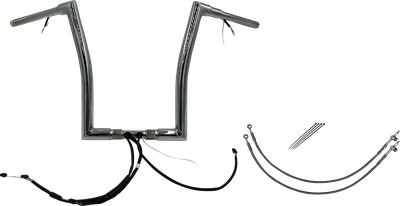 Fat Baggers, Inc. Plug & Play EZ Install 1-1/2" Flat Top Handlebar Kit