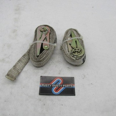 Lot of 2 Genuine Buell Factory Tie Down Ratchet Straps