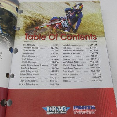 Parts Unlimited Drag Specialties 2025 Helmet & Apparel Catalog 4010-02
