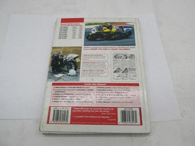 Haynes Suzuki 1996-1999 GSXR600 GSXR750 Fours Service Repair Manual Bo