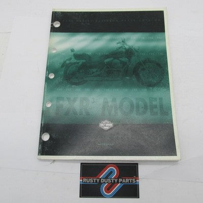 Harley-Davidson Official Factory 1999 FXR3 Model Parts Catalog 99427-9