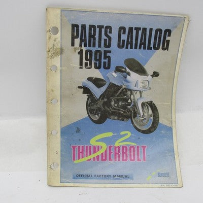 Harley Buell Official Factory 1998 S1 Lightning Parts Catalog 99571-98