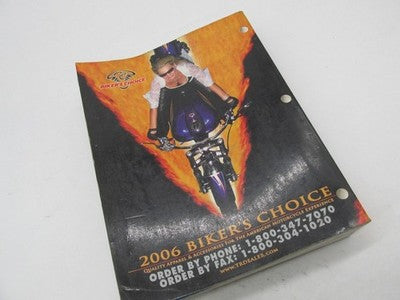 Bikers Choice 2006 Apparel and Accessories Catalog Reference Guide Boo