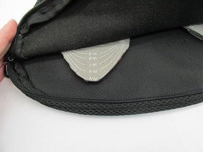 Motorcycle Padded Solo Seat Cover 13" x 12" Black Mesh
