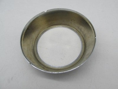 Harley Chrome Gauge Bezel 4-1/4 OD 2-7/8 ID 1-1/8 Height Universal Vin