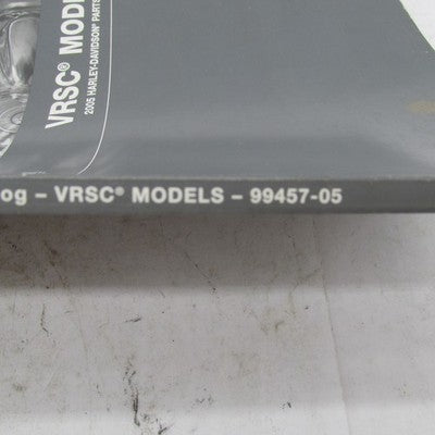 Harley-Davidson Official Factory 2005 VRSC Models Parts Catalog 99457-