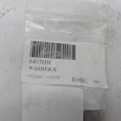 Lot of 6 Harley-Davidson OEM NOS 7/16 x 1-1/8 x 3/64 Washers 6497HW