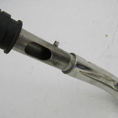 Harley OEM 1.25" Fat Mini Ape Hanger 10" Rise Chrome Drilled Handlebar