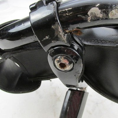 Harley OEM '18+ M8 Black Mustache Engine Guard 49000141 + Highway Pegs