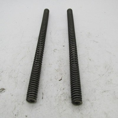 Set of Harley OEM 39mm Front Fork Coil Springs, Dampers, & Oil Stops 4