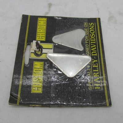 Custom Chrome NOS Harley Big Twin Frame Neck Covers Inserts 13-598