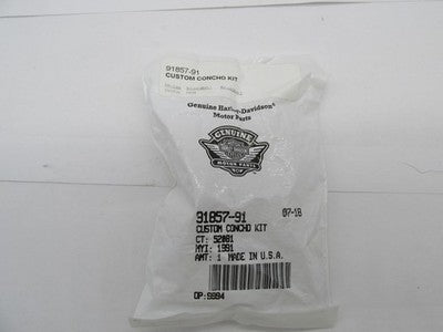 Harley Davidson Genuine NOS Custom Concho Kit 91857-91