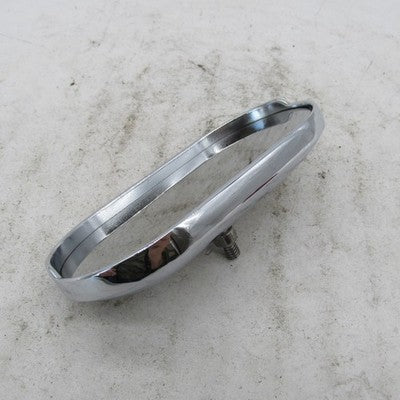 Harley Davidson Aftermarket Chrome Teardrop Oval Custom Mirror Head Re