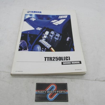 Yamaha OEM 1999 TTR250L(C) Service Manual LIT-11616-12-57 5GF-28197-E0
