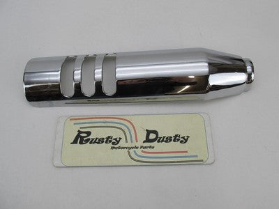 Harley Davidson Genuine Chrome Sportster 48 Slotted Muffler Heat Shiel