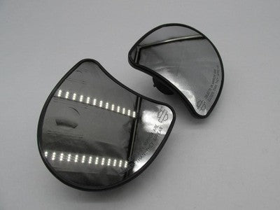Pair of Harley-Davidson Genuine Stock Black Touring Fairing Side Mirrors