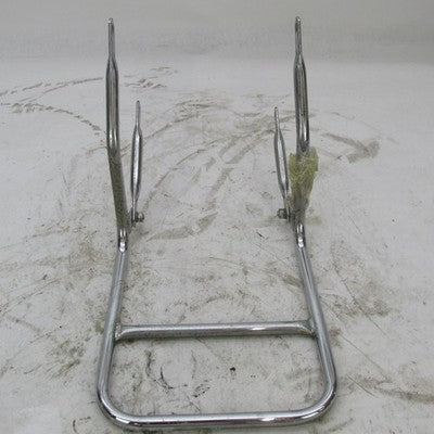 NOS Vintage Harley Aermacchi Chrome Luggage Rack Rear Fender Mount 18x