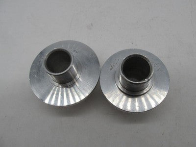 Pair of Harley-Davidson Chrome Fork Caps Covers 97576 0014-1583