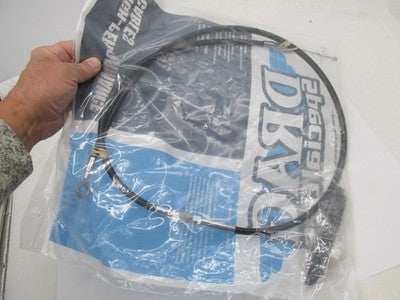 Drag Specialties NOS 4321500HE Black Vinyl Clutch Cable 0652-1415