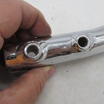 Harley Davidson OEM Chrome Rear Support Exhaust Bracket V Twin FLSTF 6