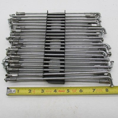 Set of 40 NOS Chrome Motorcycle Wheel Spokes Approx 8 Inch