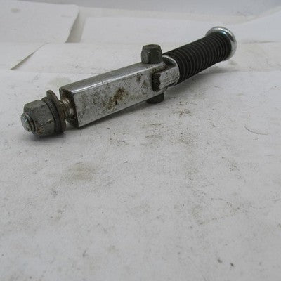 Harley Stock Passenger Ribbed Rubber Highway Footpeg w/ 3" Chrome Exte