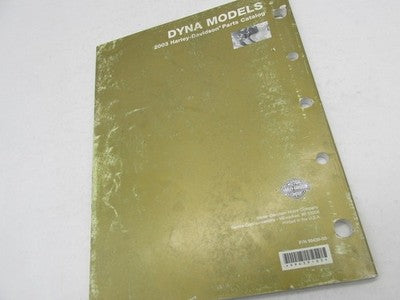 Harley-Davidson Official Factory 2003 Dyna Models Parts Catalog 99439-