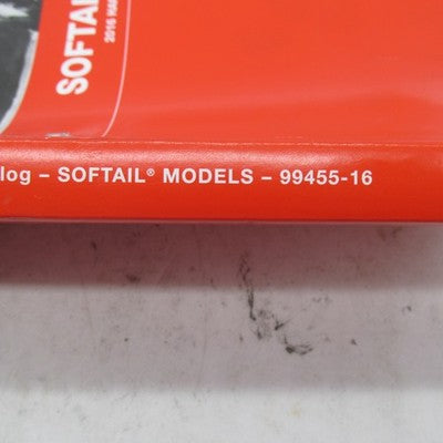 Harley-Davidson Official Factory 2016 Softail Models Parts Catalog 994