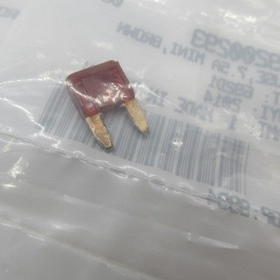 Lot of 5 Harley-Davidson OEM NOS 7.5A Mini Fuses Brown 69200293