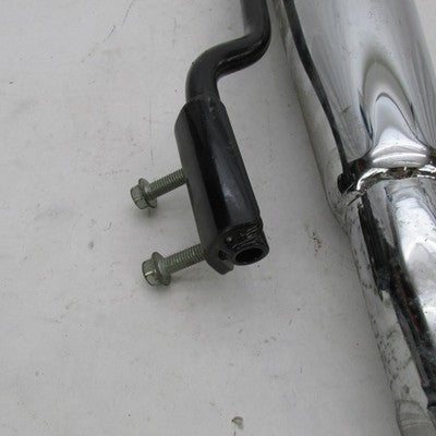 Harley OEM 02-03 Sportster XL883R Exhaust Muffler w/ Hanger Bracket 64