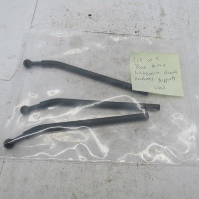Lot of 3 Harley Davidson OEM Quick Detach Windshield Brackets Mount Su