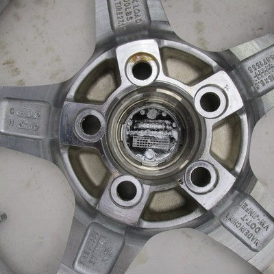 Pair of Milanni 15" x 6.5" Chrome Trike Wheel Tri Glide 185/60R15 Tire