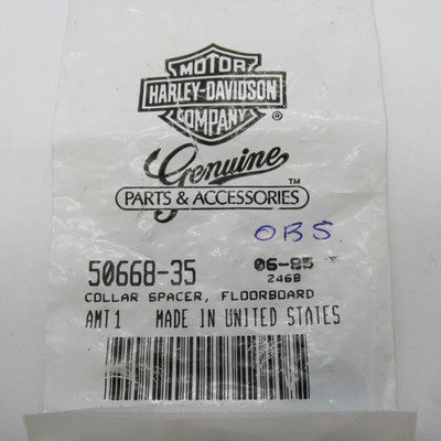Harley-Davidson Genuine NOS Footboard Floorboard Collar Spacers 50668-