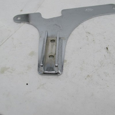 Pair Khrome Werks Chrome Side Plates Sissy Bar Mount Brackets FXWG FXS