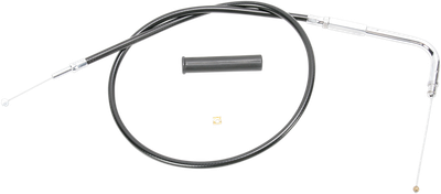 Drag Specialties Black Vinyl Throttle Cable 0650-0345