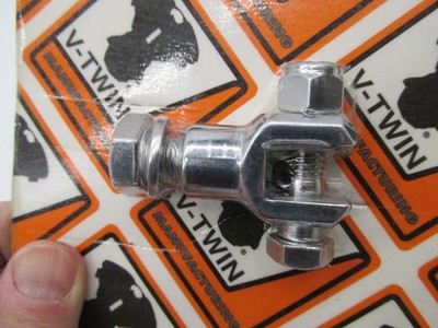 V-Twin NOS Harley-Davidson Footpeg Mount Yoke, Chrome 27-0028