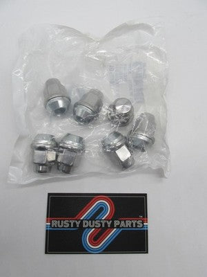 Lot of 7 Harley-Davidson OEM NOS 16-24 Trike Rear Wheel Lug Nuts 10100