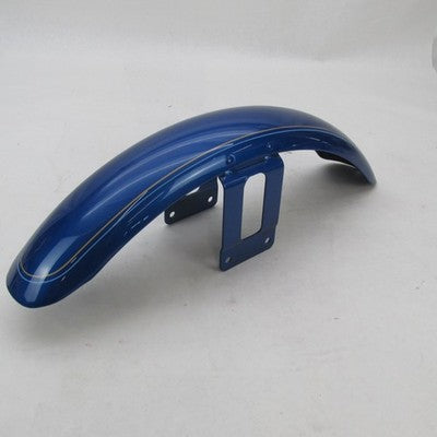 Harley OEM 1996 Dyna FXDL Front Fender States Blue Pearl Pinstripe 589